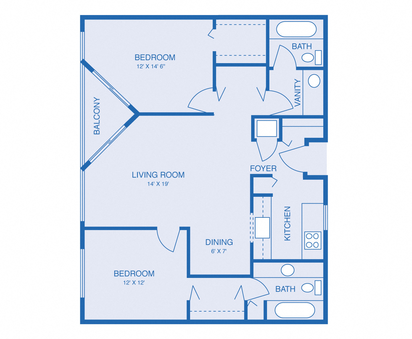 Floorplan Model B2 Image